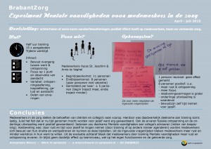 Eindverslag Mentale vaardigheden BrabantZorg
